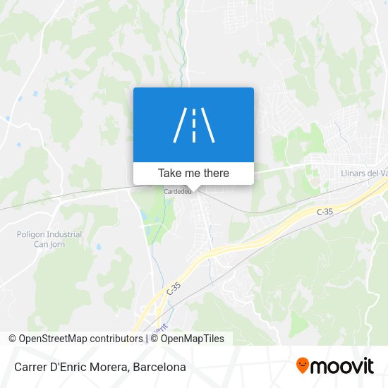 Carrer D'Enric Morera map