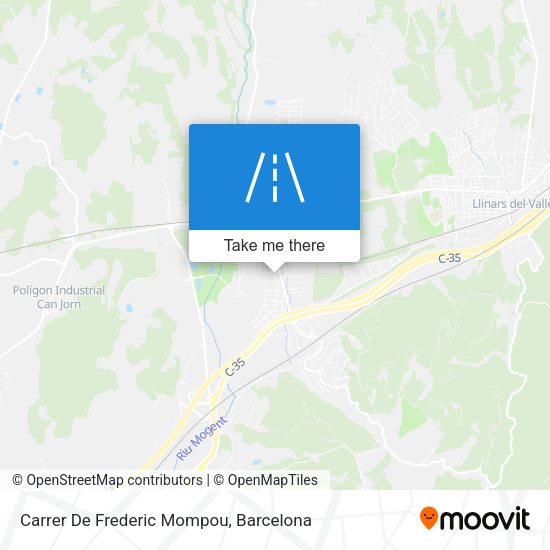Carrer De Frederic Mompou map