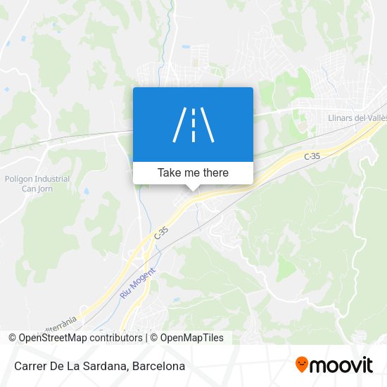 Carrer De La Sardana map