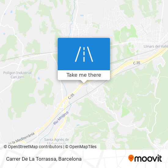 mapa Carrer De La Torrassa