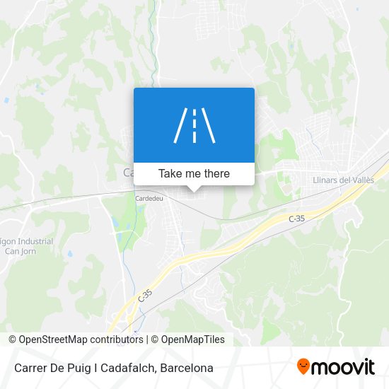 Carrer De Puig I Cadafalch map