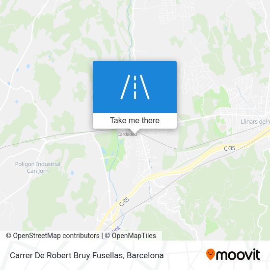 Carrer De Robert Bruy Fusellas map