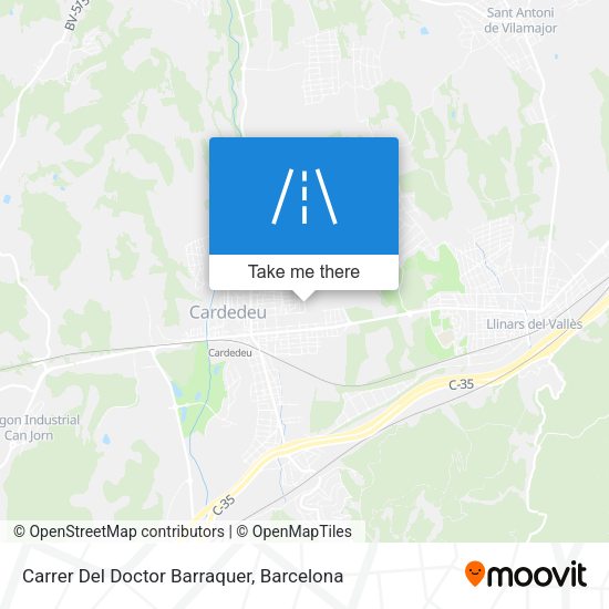 Carrer Del Doctor Barraquer map