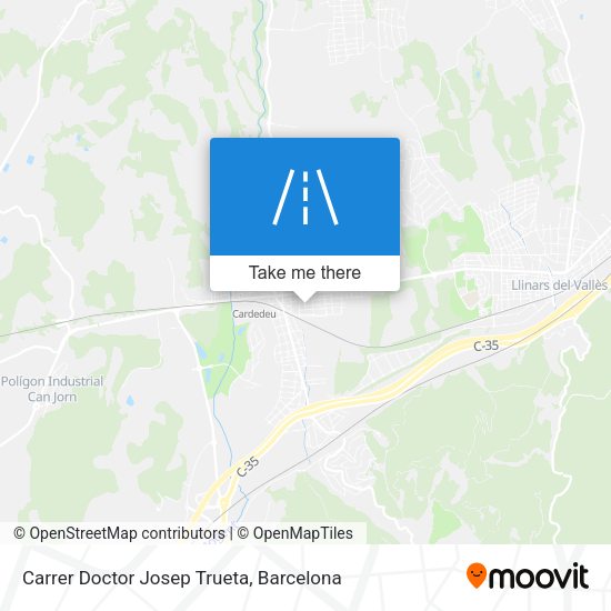 Carrer Doctor Josep Trueta map