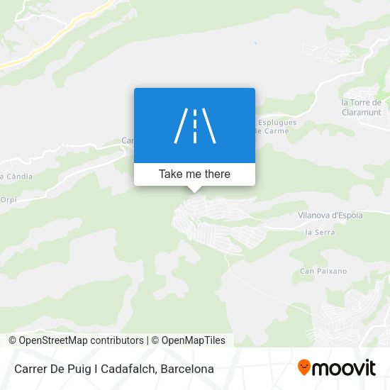 Carrer De Puig I Cadafalch map