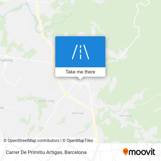 Carrer De Primitiu Artigas map