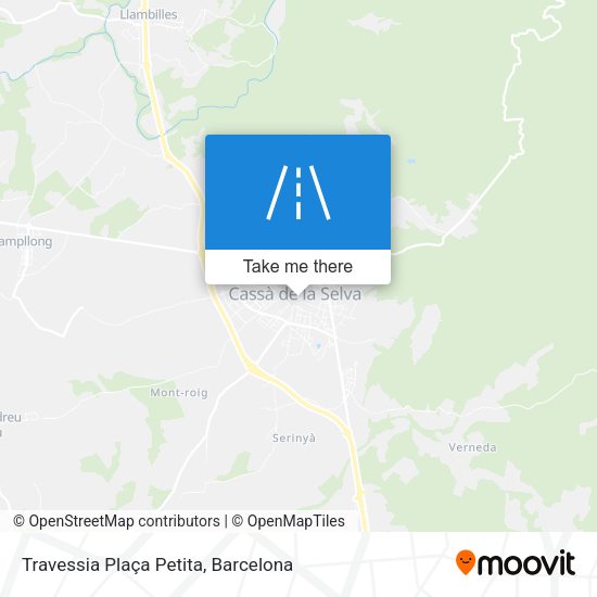 Travessia Plaça Petita map