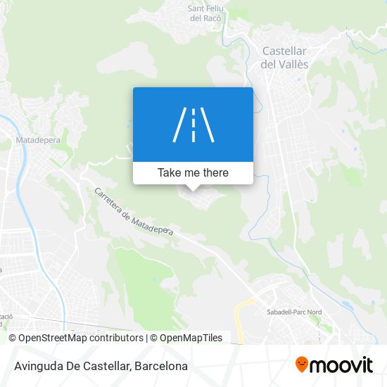 mapa Avinguda De Castellar