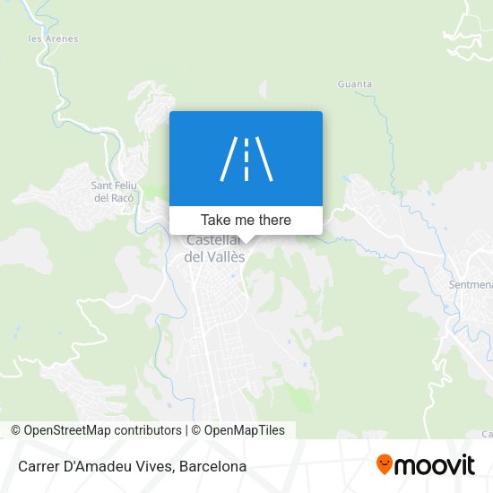 Carrer D'Amadeu Vives map