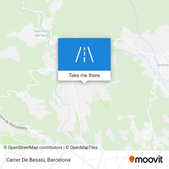 Carrer De Besalú map