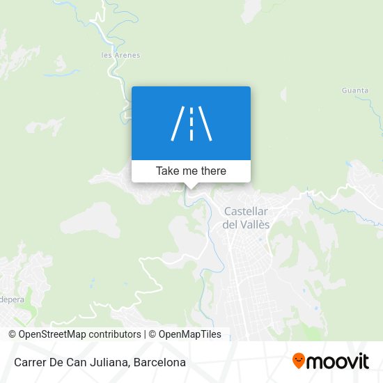 Carrer De Can Juliana map