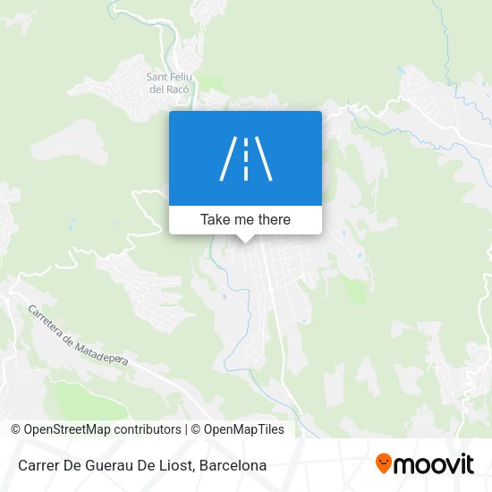 Carrer De Guerau De Liost map