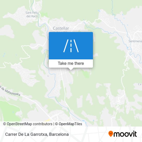 Carrer De La Garrotxa map
