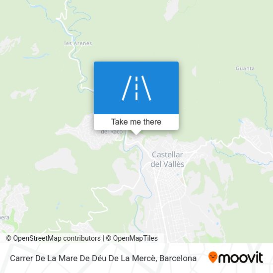 Carrer De La Mare De Déu De La Mercè map
