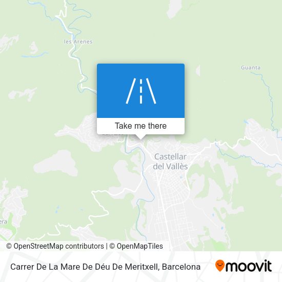 Carrer De La Mare De Déu De Meritxell map