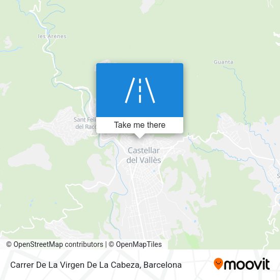 Carrer De La Virgen De La Cabeza map