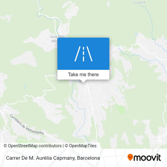 Carrer De M. Aurèlia Capmany map