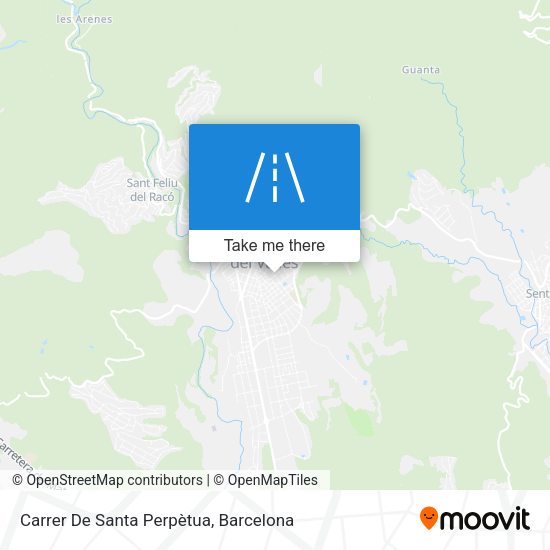 Carrer De Santa Perpètua map
