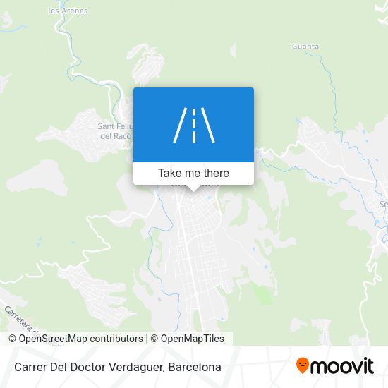 Carrer Del Doctor Verdaguer map