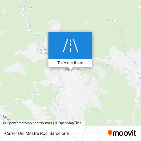 Carrer Del Mestre Ros map