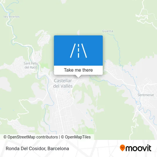 Ronda Del Cosidor map