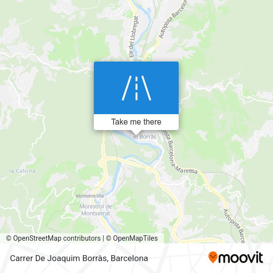 Carrer De Joaquim Borràs map