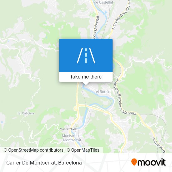 Carrer De Montserrat map