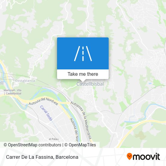 Carrer De La Fassina map