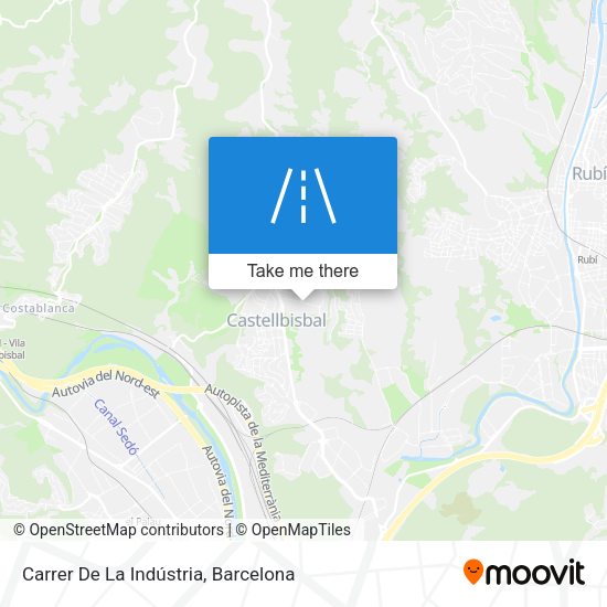 Carrer De La Indústria map