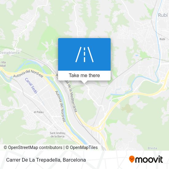 Carrer De La Trepadella map
