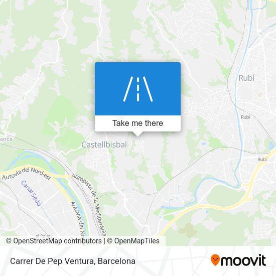 Carrer De Pep Ventura map