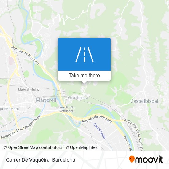 Carrer De Vaquèira map