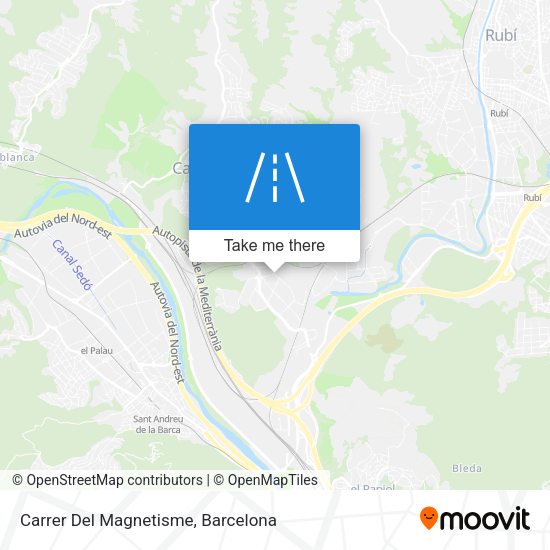 Carrer Del Magnetisme map