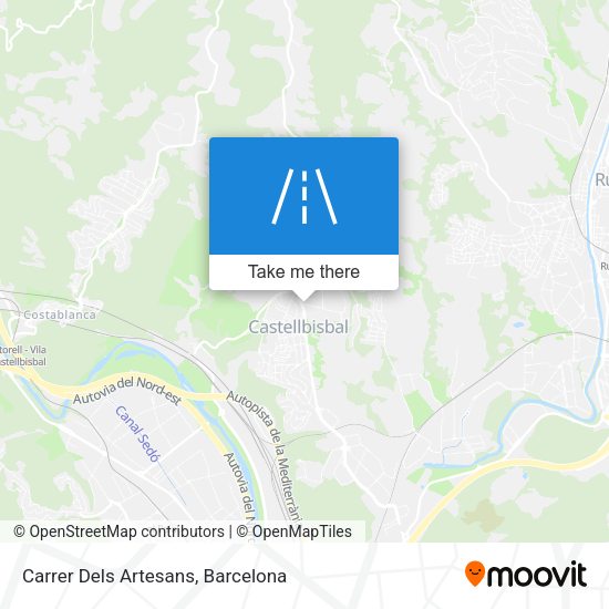 Carrer Dels Artesans map