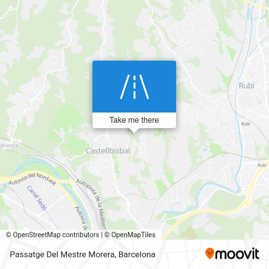 Passatge Del Mestre Morera map