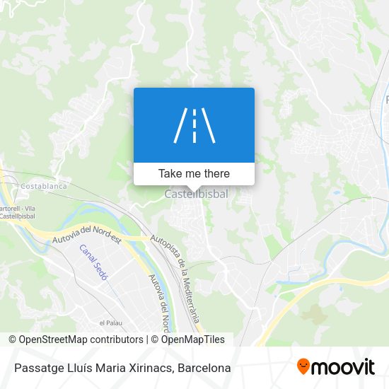 Passatge Lluís Maria Xirinacs map