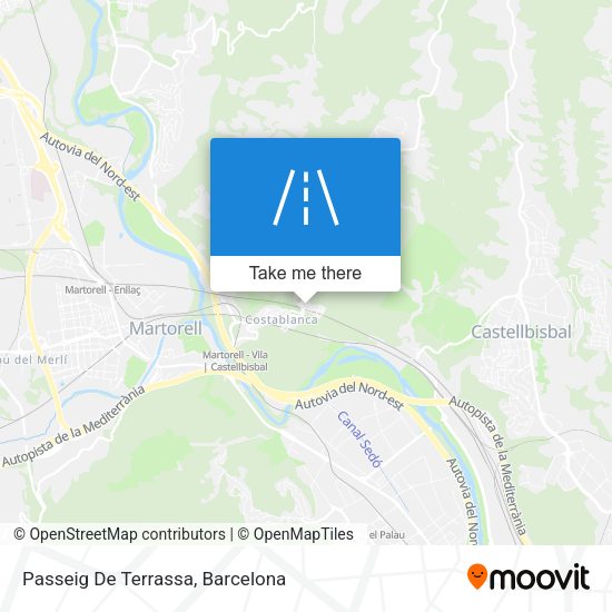 Passeig De Terrassa map
