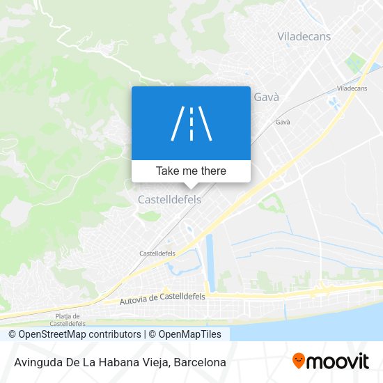 Avinguda De La Habana Vieja map