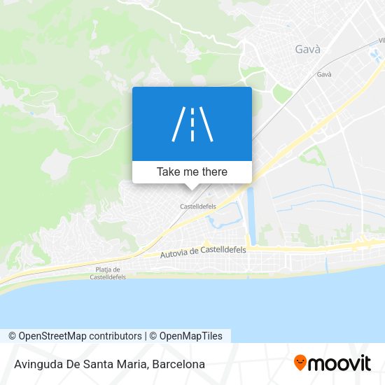Avinguda De Santa Maria map