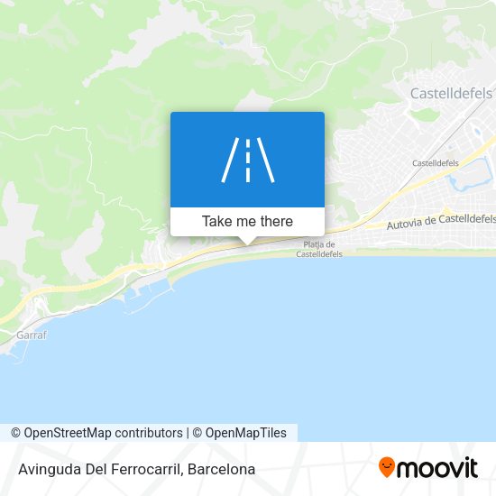 Avinguda Del Ferrocarril map