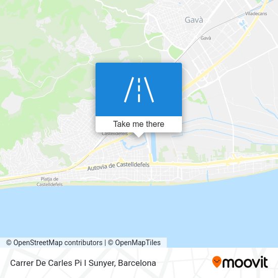 Carrer De Carles Pi I Sunyer map