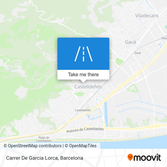Carrer De Garcia Lorca map