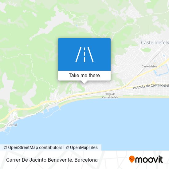 Carrer De Jacinto Benavente map