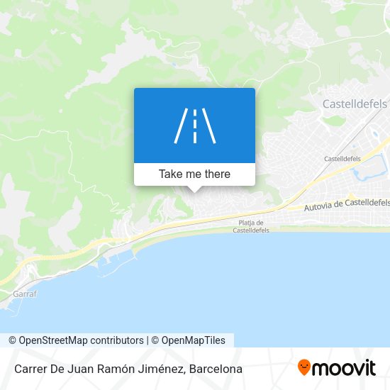 Carrer De Juan Ramón Jiménez map