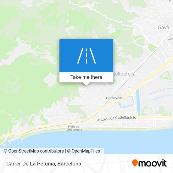 Carrer De La Petúnia map