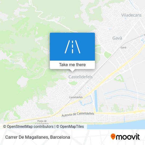 Carrer De Magallanes map