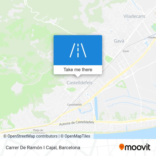 Carrer De Ramón I Cajal map