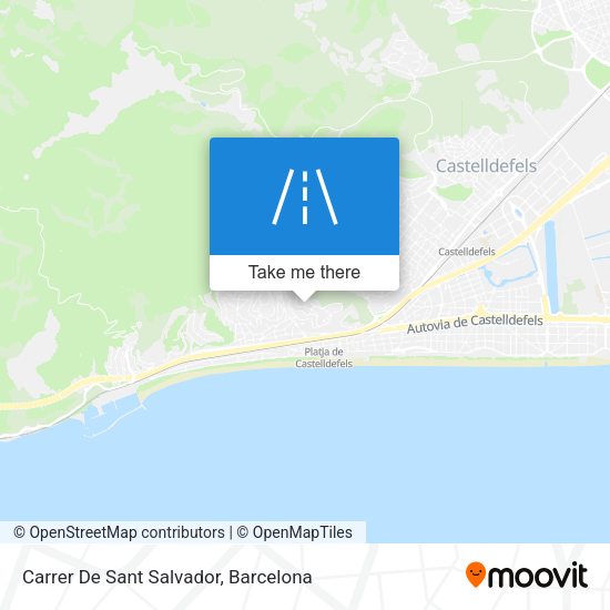 Carrer De Sant Salvador map