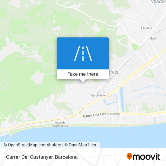 Carrer Del Castanyer map