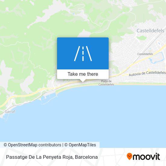 Passatge De La Penyeta Roja map